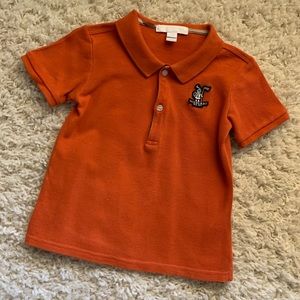Burberry Orange Polo